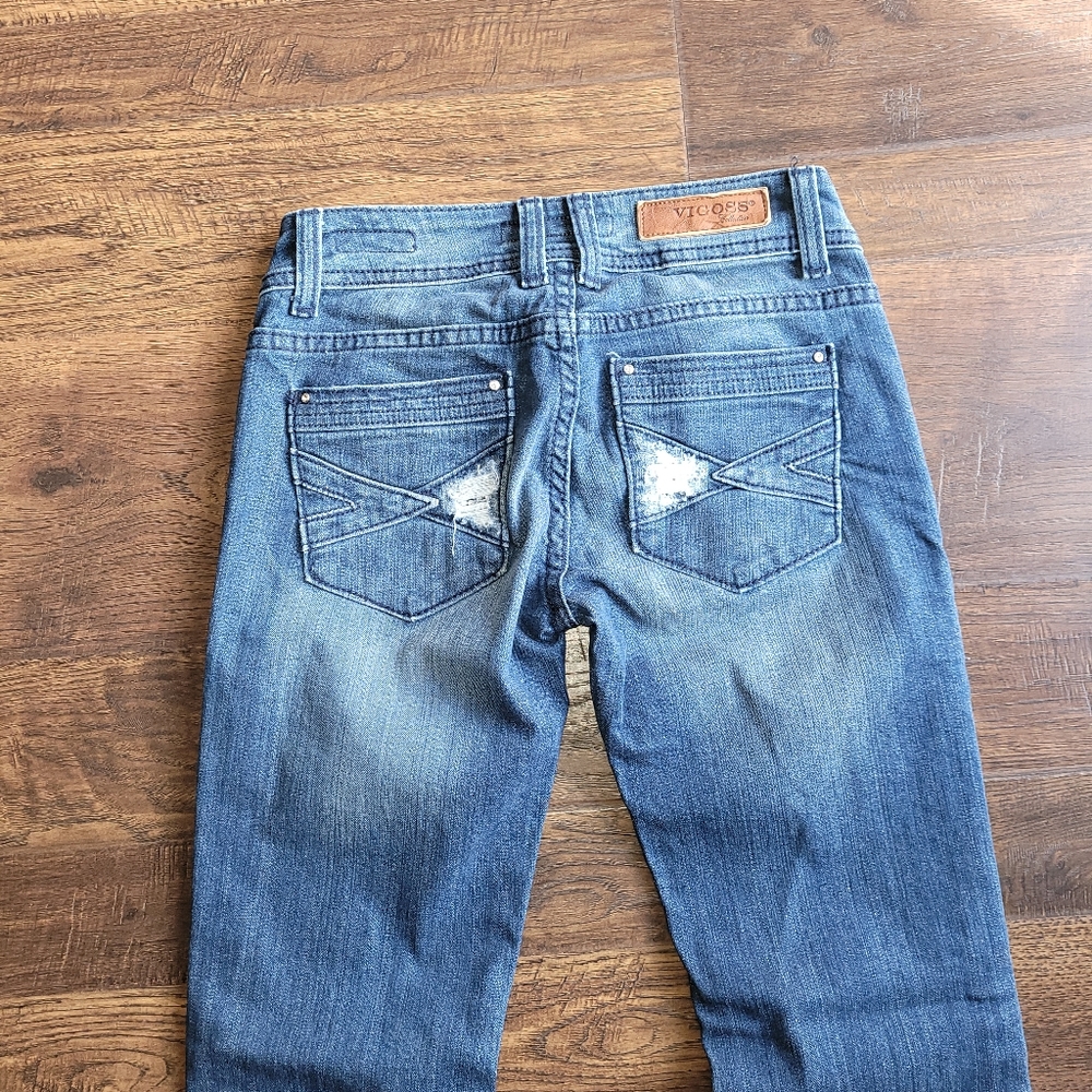 Vigoss Collection Bootcut Jeans  Size 0/25 - Picture 6 of 9